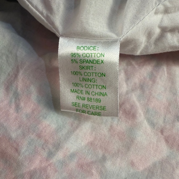 Lilly Pulitzer Danita Dress Lets Cha Cha Sz XS Ruffle Front, Racerback, Preppy - Picture 9 of 11